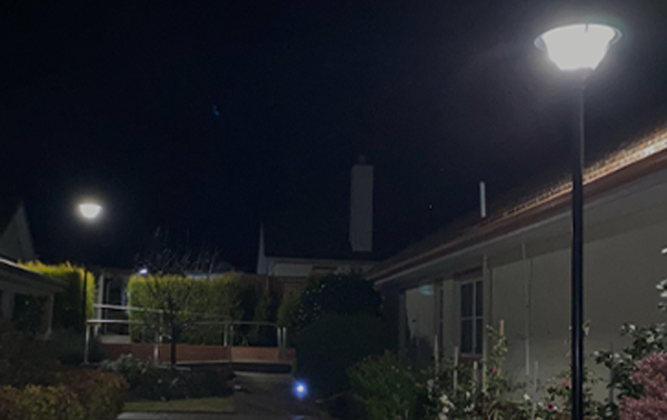 Solar Courtyard and Landscape Lights